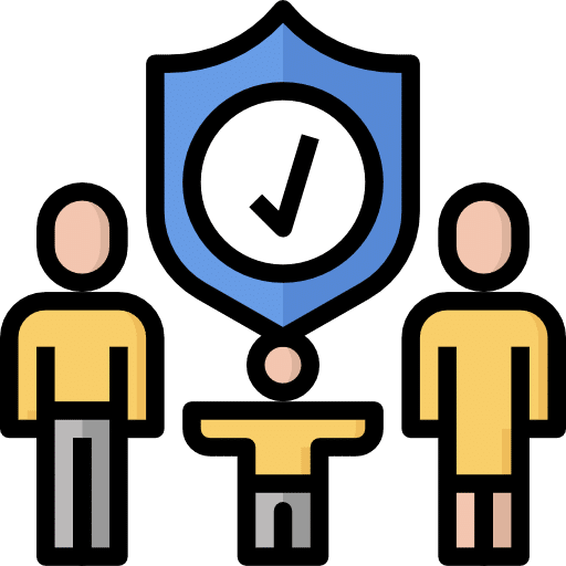 Safe and secure play icon
